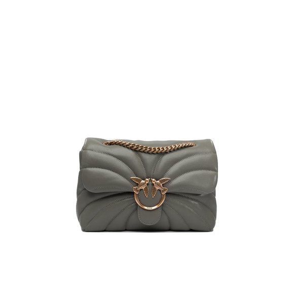 Pinko Borsa A Tracolla "love Bag Puff" Trapuntata Farfalla